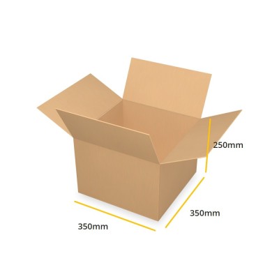Scatola americana marrone K362 B 350x350x250