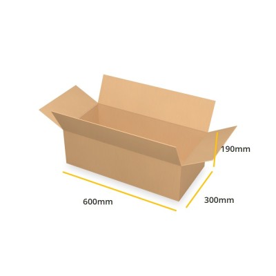 Caisse américaine brune K422 B 600x300x190