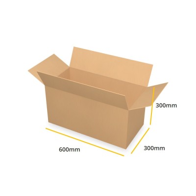 Brązowy karton klapowy K423 B 600x300x300