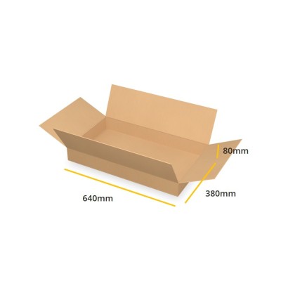 Scatola americana marrone K437 B 640x380x80