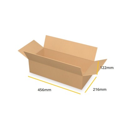 Scatola americana marrone K464 B 456x216x122