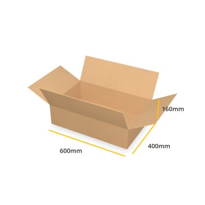 Caisse américaine brune K470 B 600x400x160
