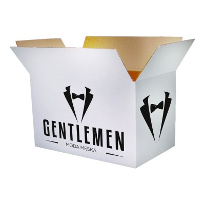 Brown cardboard box 400x300x180