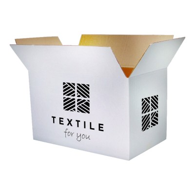 Brown cardboard box 600x400x400