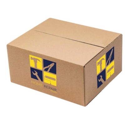 Brown cardboard box 400x400x200