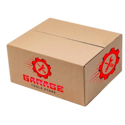 Carton pliant marron avec impression 400x400x200 Carton pliant marron avec impression 400x400x200