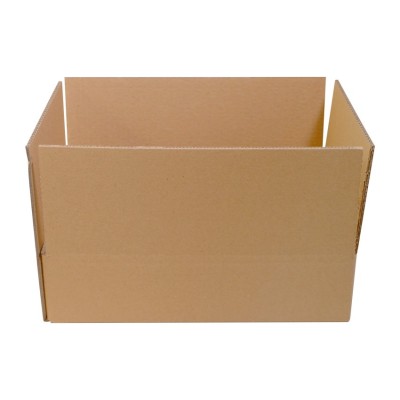 Bruine Amerikaanse vouwdoos K004 BC 350x250x70