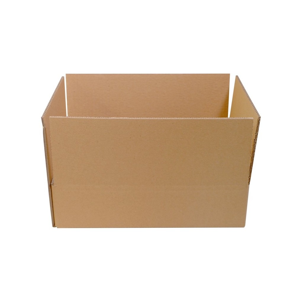 Barna hullámkarton doboz K004 BC 350x250x70