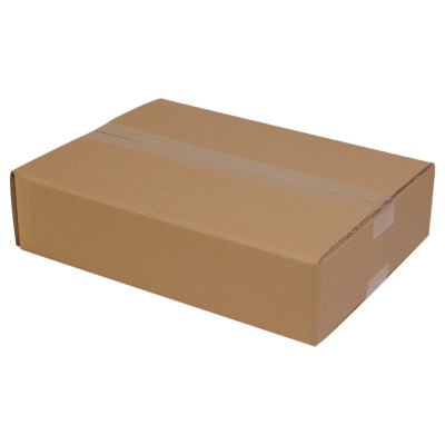 Bruine Amerikaanse vouwdoos K004 BC 350x250x70