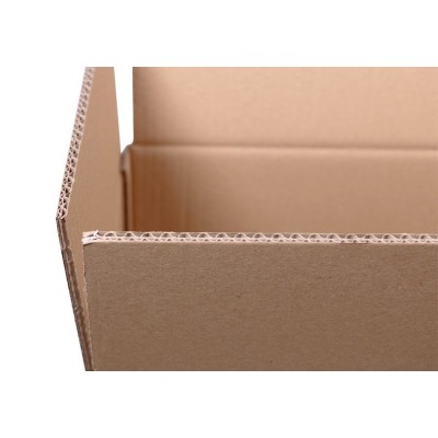 Hnědá klopová krabice K035 BC 350x250x250