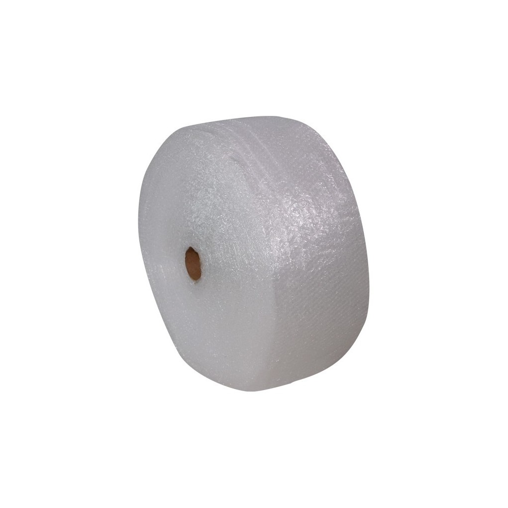 Bubble wrap in a transparent roll 30cm x 100m