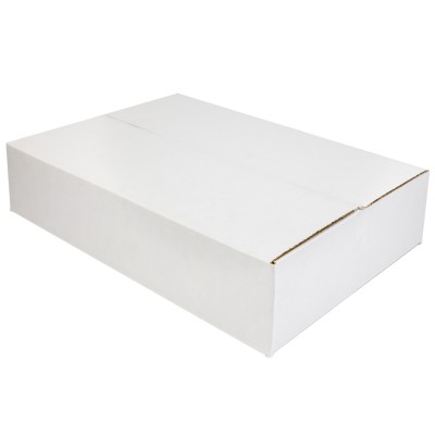 Caja de cartón blanco K081 350x250x70 Inpost taquillas tamaño A