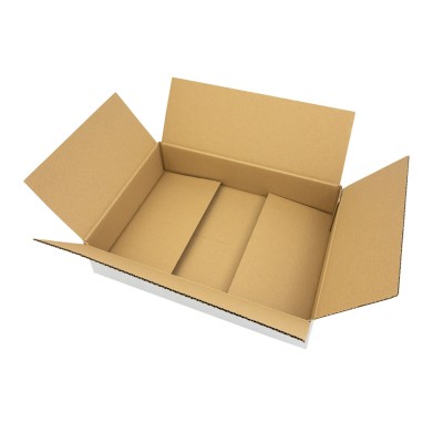 Bruine Amerikaanse vouwdoos K081 350x250x70 Inpost pakketautomaten maat A