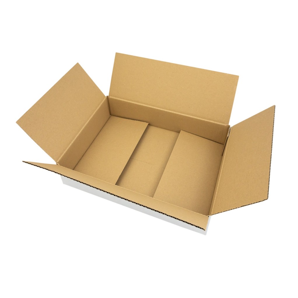 Caja de cartón marrón K081 350x250x70 Inpost taquillas tamaño A