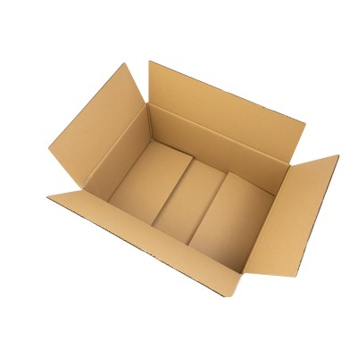 Ruda kartoninė dėžė K097 350x250x150
