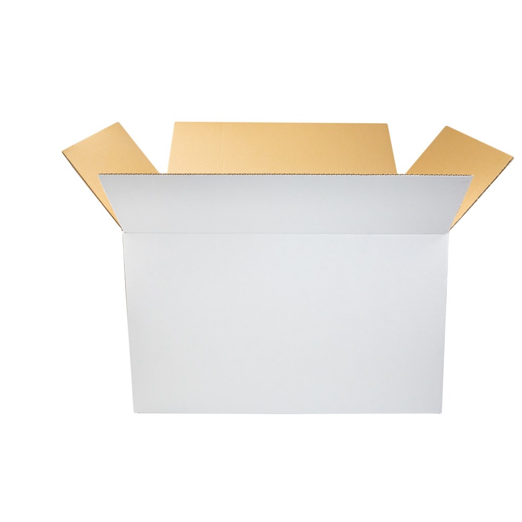 White cardboard box K041 500x300x300