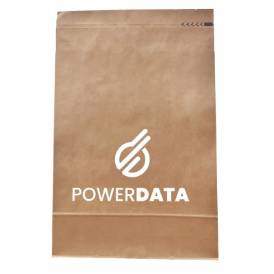 250x350x50 Paper shipping bag Papieropak e-Green with one-sided print 250x350x50 Paper shipping bag Papieropak e-Green with one-sided print
