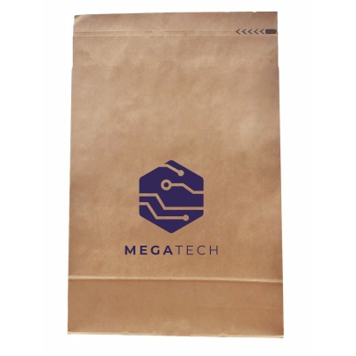 250x350x50 Paper shipping bag Papieropak e-Green with one-sided print 250x350x50 Paper shipping bag Papieropak e-Green with one-sided print