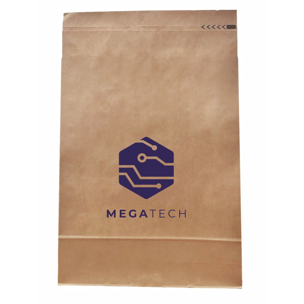 250x350x50 e-Green Block Bottom Paper Mailer with Single-Sided Print