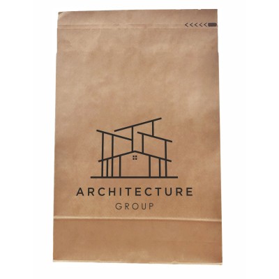 250x350x50 Paper shipping bag Papieropak e-Green with one-sided print 250x350x50 Paper shipping bag Papieropak e-Green with one-sided print