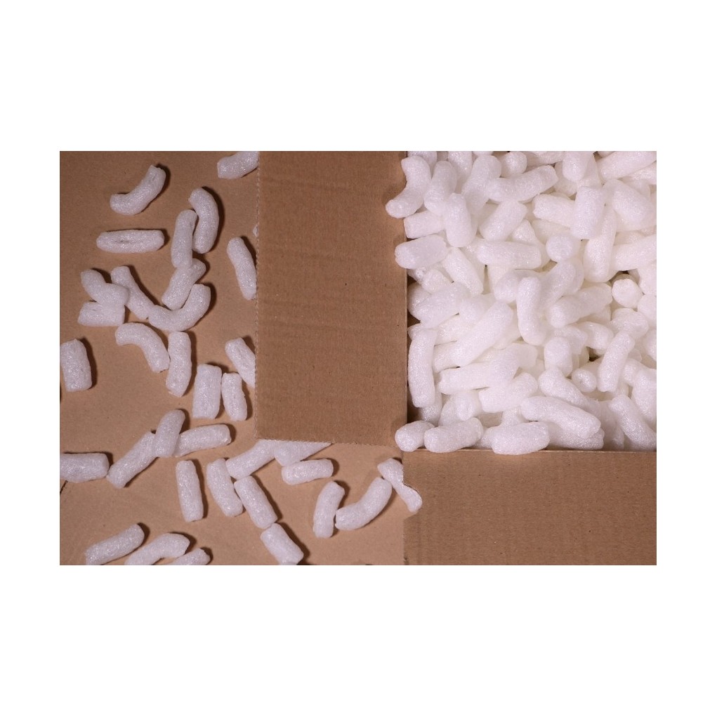 Starch-based packing peanuts (noodles) Skropak 200L