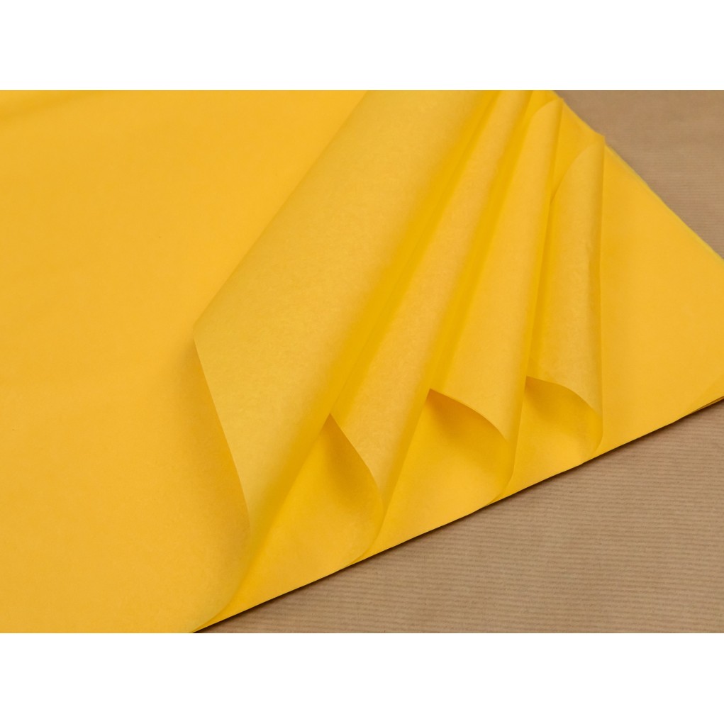 Decorative tissue paper for wrapping bouton d'or (package of 240 pieces)