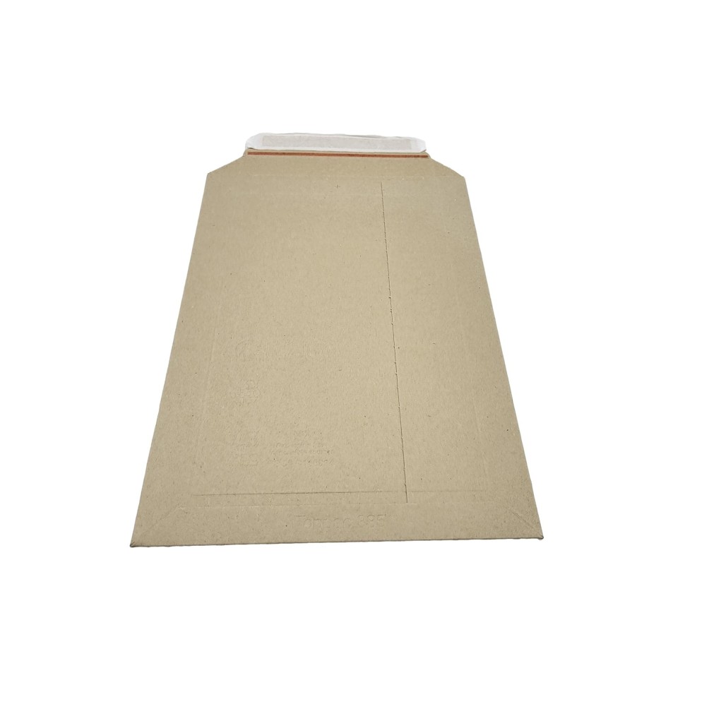 Brown solid cardboard envelope TP390 430x580