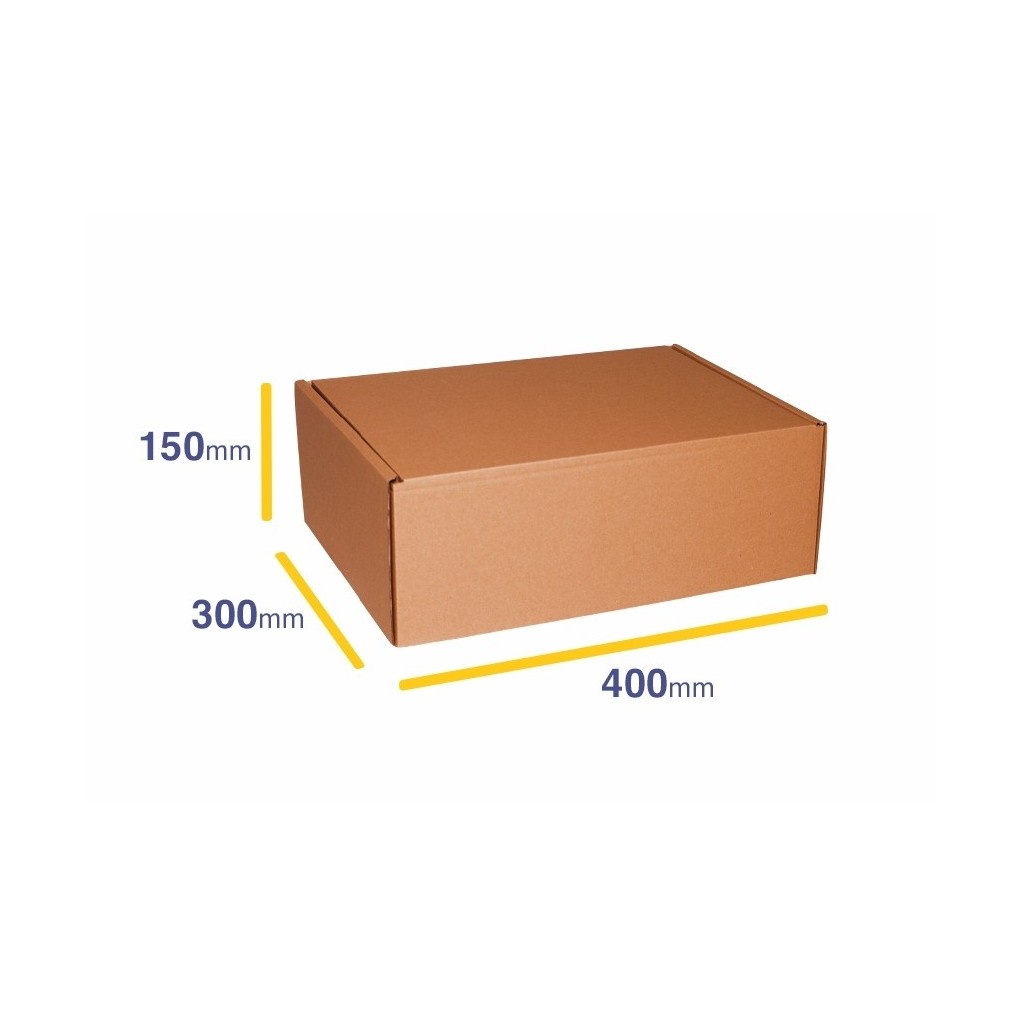 Brun modebox D60 400x300x150