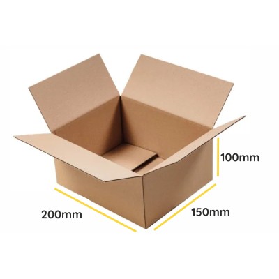 Brown cardboard box K130 200x150x100