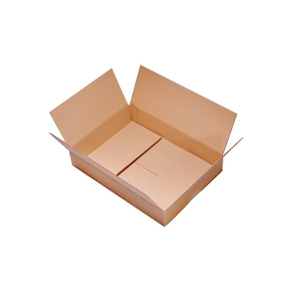 Caja de cartón marrón K080 350x250x70 Inpost taquillas tamaño A