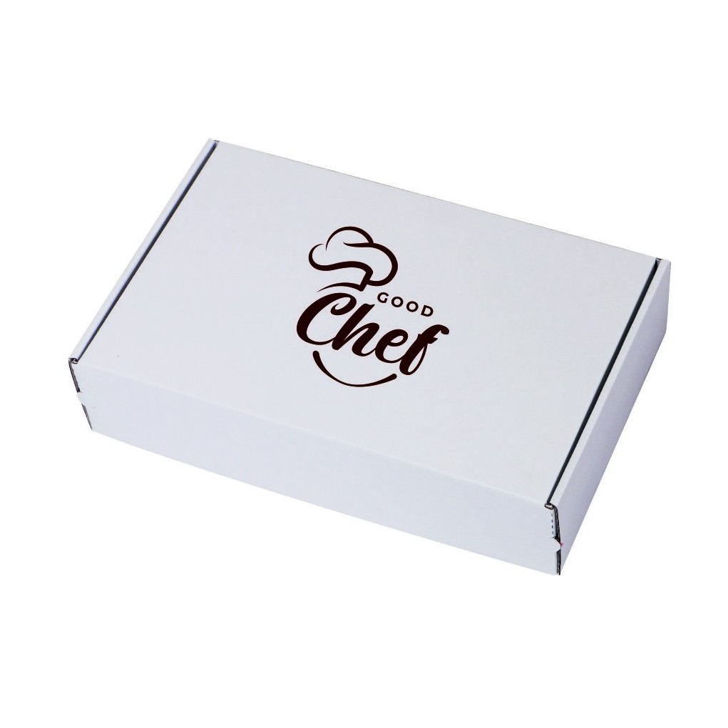 Weißer Versandkarton SendBox 427 mit Druck 290x185x70 Weißer Versandkarton SendBox 427 mit Druck 290x185x70