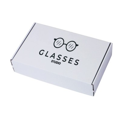 Weißer Versandkarton SendBox 427 mit Druck 290x185x70 Weißer Versandkarton SendBox 427 mit Druck 290x185x70