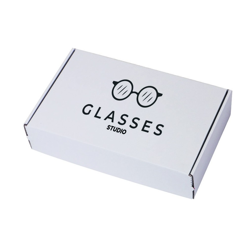 Weißer Versandkarton SendBox 427 mit Druck 290x185x70 Weißer Versandkarton SendBox 427 mit Druck 290x185x70