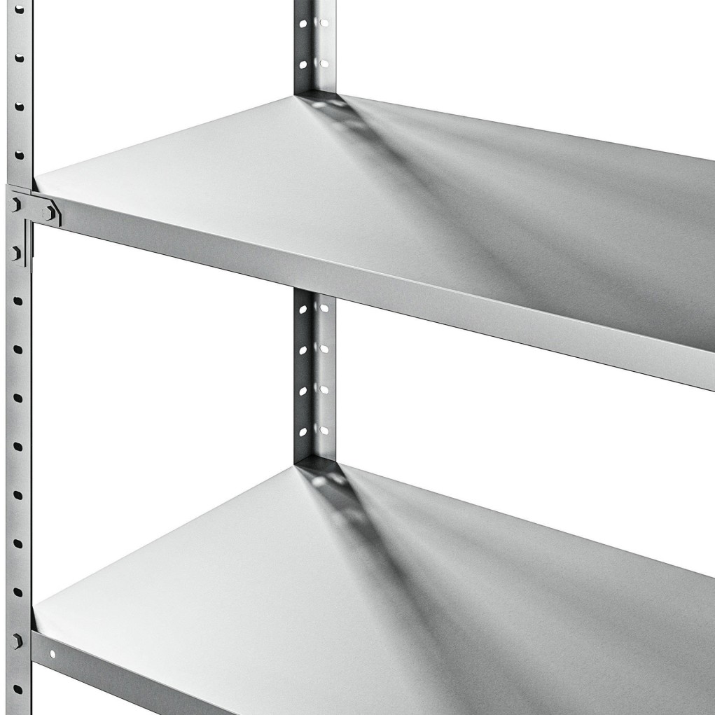 Kovinski regal "Steel" 180x90x40 5S 450kg Kovinski regal "Steel" 180x90x40 5S 450kg