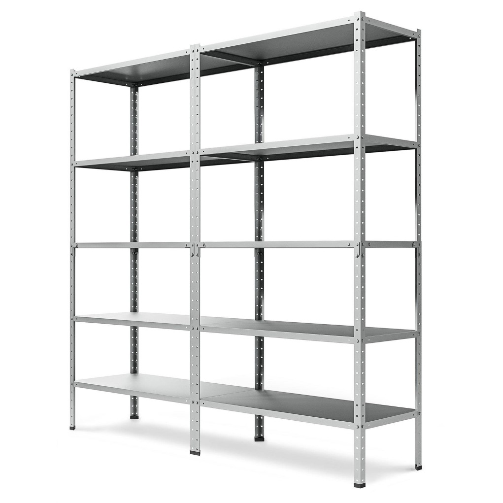 Kovový regál "Steel" 180x90x40 5S 450kg Kovový regál "Steel" 180x90x40 5S 450kg