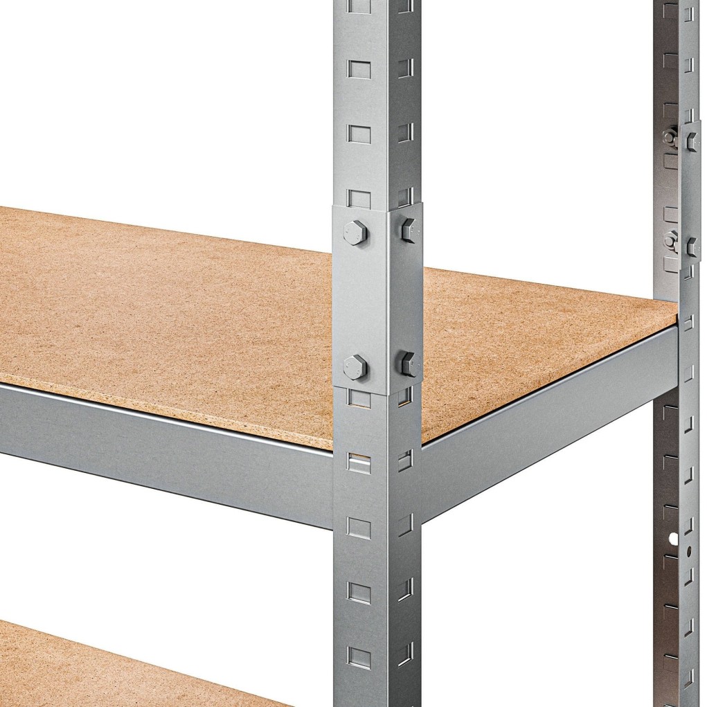 Metal rack "Primo II" 180x80x30 5P 500 kg Metal rack "Primo II" 180x80x30 5P 500 kg