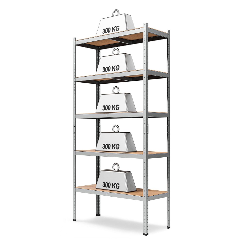 Metal rack "Strong II" 220x120x45 5P 1500 kg