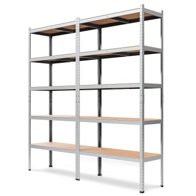 Scaffale metallico "Strong II" 220x120x45 5P 1500 kg