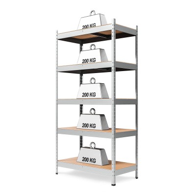 Metal rack "Solid II" 180x110x50 5P 1000 kg Metal rack "Solid II" 180x110x50 5P 1000 kg