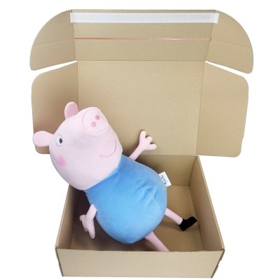 Brązowe pudełko wysyłkowe SendBox B40 370x290x140 Brązowe pudełko wysyłkowe SendBox B40 370x290x140