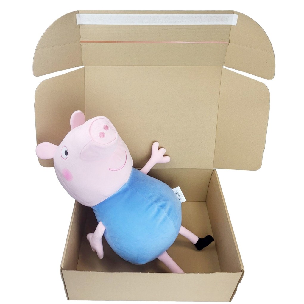 Brązowe pudełko wysyłkowe SendBox B40 370x290x140 Brązowe pudełko wysyłkowe SendBox B40 370x290x140