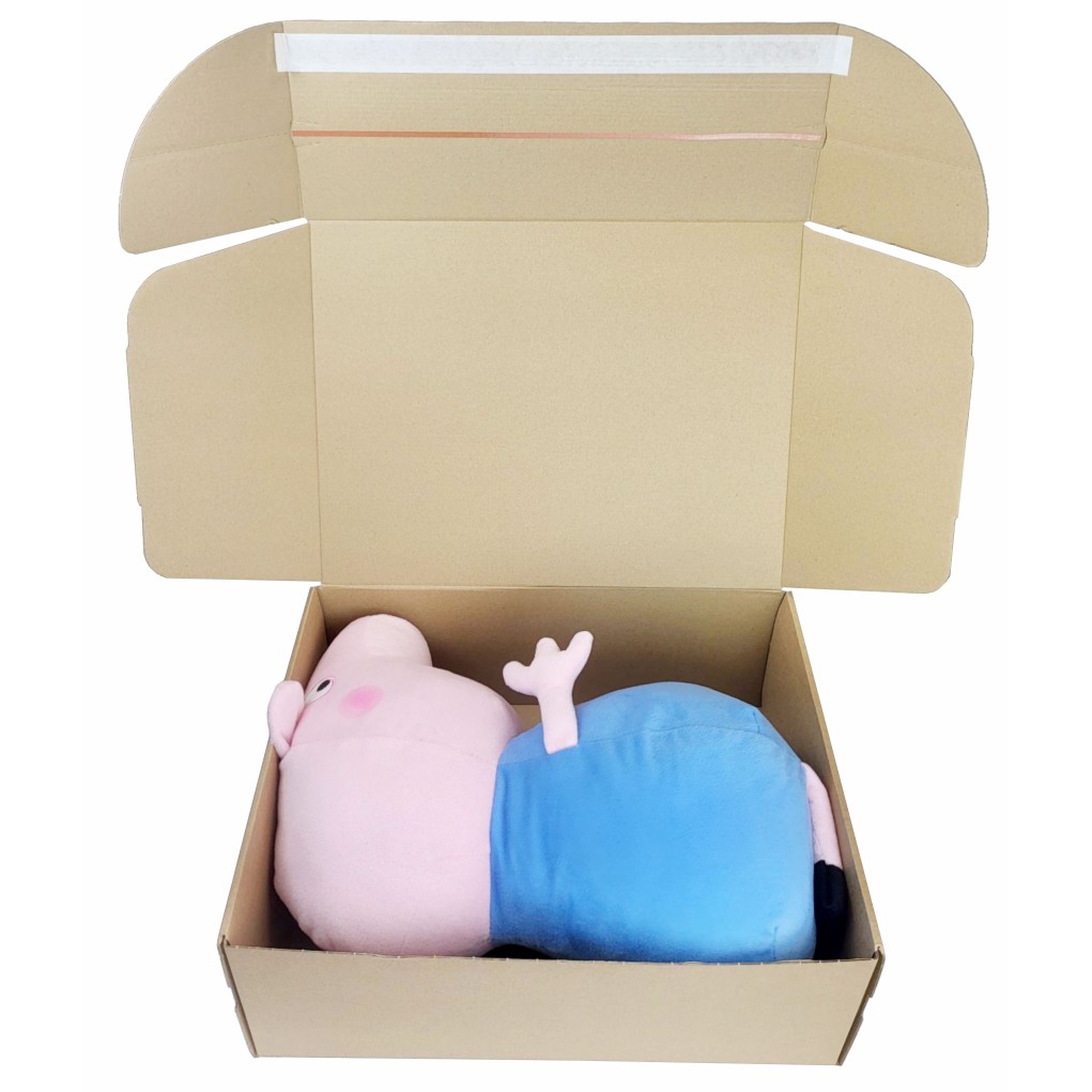 Brązowe pudełko wysyłkowe SendBox B40 370x290x140 Brązowe pudełko wysyłkowe SendBox B40 370x290x140