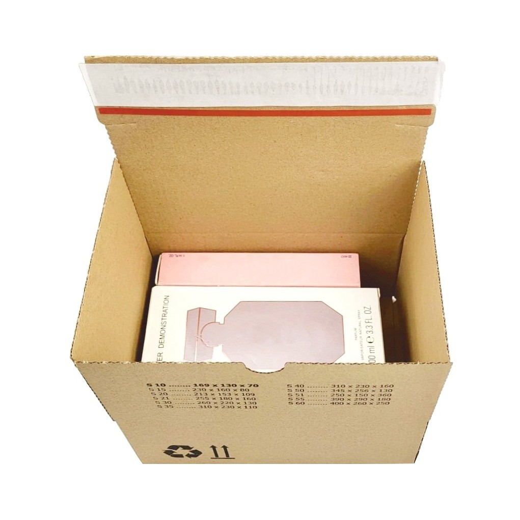 169x130x70 Caja de envío con fondo automático SendBox S10 ECO