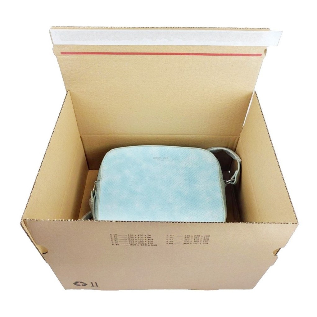 310x230x110 Automatikus aljú SendBox S35 szállító doboz 310x230x110 Automatikus aljú SendBox S35 szállító doboz