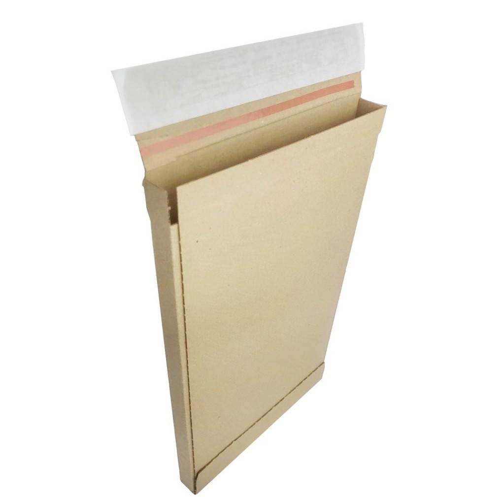 250x160x20 Caja plana abierta por el lado FlatBox F01