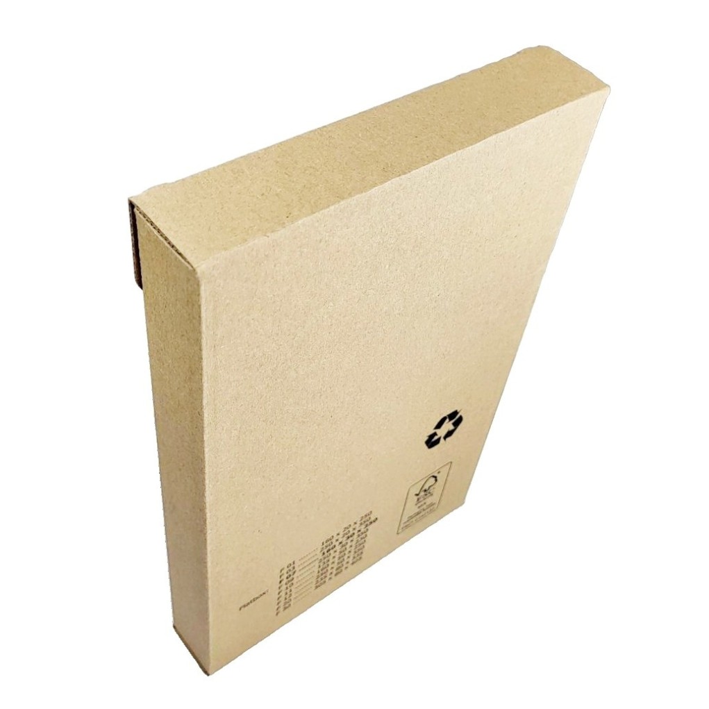 250x160x30 Плоска коробка, що відкривається з боку FlatBox F07