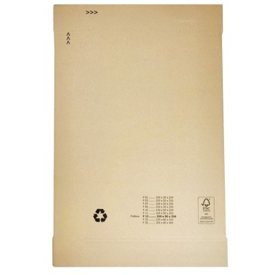 350x250x50 Ploché škatuľa otvárané z boku FlatBox F12