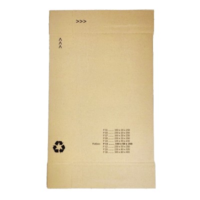 250x160x50 Küljelt avatav lame karp FlatBox F11