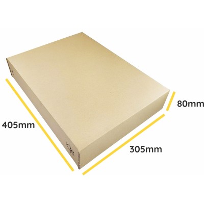 405x305x80 Flache Schachtel seitlich zu öffnen FlatBox F30