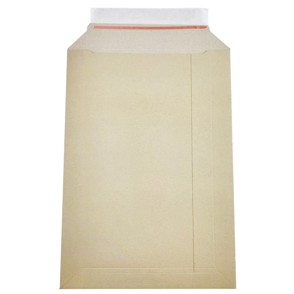 Brown solid cardboard Lettpac B4 envelope 250x353